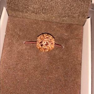 PANDORA Rose Gold Heart Charm